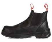 HARD YAKKA MEN'S GRUNT PULL UP BOOT UK 9.5 - BLACK