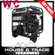 Welling & Crossley 13.75 kVA AVR Petrol Generator E-Start & RCD WC-P13750RCD