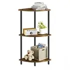 Corner Shelf Stand for Small Space, 29.5" Standing Corner Shelf, 3-Tier