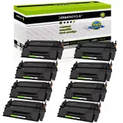 8PK Toner Compatible with HP CF287A LaserJet Enterprise M506dn M506n M506x M527f