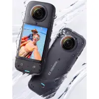 在飛比找蝦皮購物優惠-insta360 X3 原廠配件 電池 防水殼 隱形自拍杆 