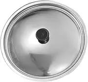 Veemoon 9 Inch Pot Lid Universal Frying Pan Cover Skillet Lid Cooking Pot Cover Stainless Steel Pot Dome Cover Replacement Pot Lid with Handle