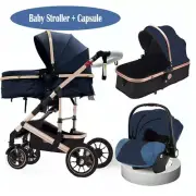 Car Seat Parms Newborn Baby Pram Pushchair Travel System Buggy Stroller carrycot