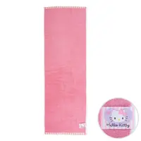 在飛比找Yahoo奇摩購物中心優惠-小禮堂 Hello Kitty 棉質吸水浴巾 40x120c