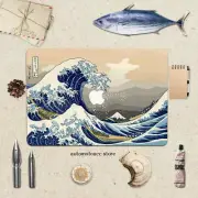 Janpan Kanagawa Wave Case For Macbook M3 Air 15 13 Pro 16 14 11 12 inch Laptop