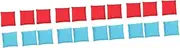 KOMBIUDA 20 Pcs Children's Bean Bags Adzuki Beans Outdoor Playset Toys Bean Bags for Toys for Bean Bag for Throwing Bean Bags Sandbag Toy 300d Encrypted Oxford Cloth