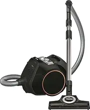 [Miele] Boost CX1 Cat and Dog Powerline Bagless Cylinder Vacuum Cleaner with HEPA Filter, 890W Suction Power, Includes Universal Floorhead and Turbo Brush, Obsidian Black