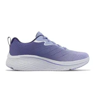【SKECHERS】慢跑鞋 Max Cushioning Elite 2.0 女鞋 藍紫 厚底 緩震 漸層 運動鞋(129602-LAV)