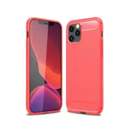 MCC Slim iPhone 13 Pro Shockproof Soft Carbon Case Cover Apple Skin 2021 [Red]