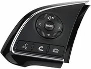 Vuzmode Car Cruise Control Button, for Mitsubishi, for Xpander, for Eclipse Cross, for Sportero Car Accessories Steering Wheel Volume Sound Cruise Control Button Steering Wheel Control Switch Buttons(
