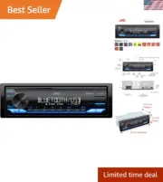 Car Stereo Bluetooth 100W Digital Media Receiver 1.5A USB AUX FM AM Remote