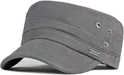 [HAMKVBPR] Flat Top Cap Flat Top Hat Men's Thin Retro Casual Sunshade Duck Tongue Hat for Women and Men