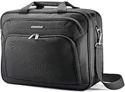 [Samsonite] Xenon 3.0 Two Gusset Briefcase Bag, Check-Point Friendly, Tech Locker, Black, 89433-1041