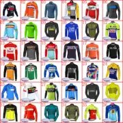 Men Retro Bike Jersey Winter Cycling Shirt Thermal Fleece Bicycle Sports Uniform