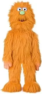 30" Orange Monster Puppet, Full Body Ventriloquist Style Puppet