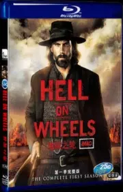 2011 Box Set Movie Hell on Wheels Free 2-Disc