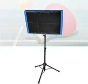 Table Tennis Rebound Board, Professional Table Tennis Exerciser,Self-Study Pingpong Accessory,Strong Steel Frame for Home School