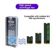USB3.1 NVMe SSD Case Box 10Gbps M.2 SSD Enclosure Mobile Hard Disk Case