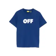 [Off-white] Off-white Logo-print T-shirt 12 A BLUE
