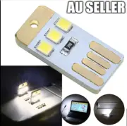 4PCS LED USB White/Black Camping Lamp for Projects Reading Bright Mini Lights