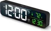 Digital Large Display Alarm Clock for Living Room Office Bedroom Decor LED Elect