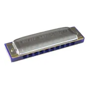 Hohner Blue Midnight 595/20 Harmonica Key of G Diatonic ABS Body New
