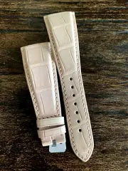 Bvlgari Watch Strap Alligator Ref. 100116616 26x16 7.5" Mat Pink SWISS MADE OEM