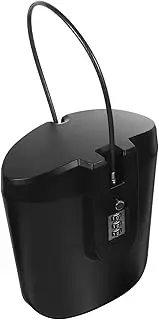 Vaguelly Travel Security Box Portable Safe Storage Container for Valuables for Beach College Dorm and Outdoor Use Capacity Password Protected