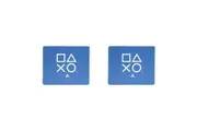 2PK Sony Playstation 24cm Mouse Mat Computer Keyboard Table Desk Accessory Pad