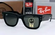 Ray Ban MEGA WAYFARER black/green RB0840S 901/31 51 sunglasses NEW IN BOX!