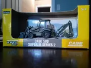 ERTL Case 580 Super M Series 2 Army Front End Loader/Backhoe #14510,1/50,Diecast