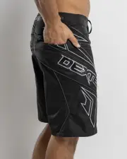[Dexter] Dexter Men's Wheelie Board Shorts in Black/White Size 40 40 Black/White
