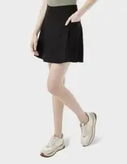 32 Degrees Women's Flyweight Pull On Woven Skort Side Pockets Medium NWT