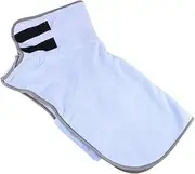 BUGUUYO Pet Puppy Quick Dry Bathrobe Super Absorbent Dog Towel for Post-Bath Comfort