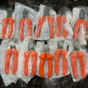 10 PK New Cementex P7D High Voltage Insulated 7" Diagonal Cutting Pliers USA