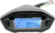 Universal LCD Digital Speedometer Motorcycle Odometer Time Fuel Level 7 Backlight 2 4 Cylinders 13000r/min Motorcycle Trip Meter