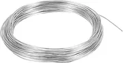 uxcell 1mm Bonsai Training Wire, 1 Roll Floral Wire Stems Anodized Aluminum Tree Wire 32.8 Feet Total for Gardening Branch Fixing, Silver