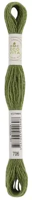 6 Pack DMC Eco Vita 100% Organic Wool Crewel Thread -16m/17.5 yd 5A0021SP-1G4PP