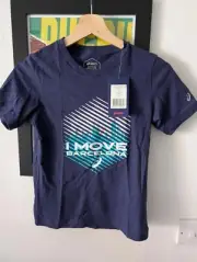 ASICS Childrens Tee running size 9 to 10 years - New with Tags G