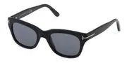 Tom Ford FT0237 SNOWDON Polarized 01D Men's Sunglasses Black Size 50