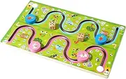 Number Maze - Wooden Puzzle Maze Game | Puzzle Activity Board | Learning Educational Toys for Toddler Fine Motor Skills Toys Home, While Traveling Boys Girls