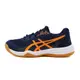 ASICS 亞瑟士 UPCOURT 5 GS 鞋帶 排雨球鞋 大童 藍橘 S0129 (1074A039-404)