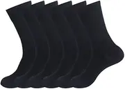 [Generic] 6 PCS Men's Athletic Running Socks Breathable Outdoor Socks Sports Cotton Socks Comfy No Show Socks Classic Socks