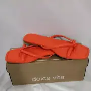 NIB Dolce Vita Lucca Persimmon Stella Sandals Size 11