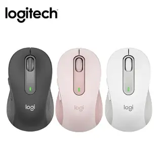 Logitech 羅技 M650 多工靜音無線滑鼠黑灰