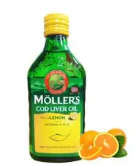 在飛比找Yahoo!奇摩拍賣優惠-【免運】Mollers 睦樂 北極鱈魚肝油(檸檬風味)|公司