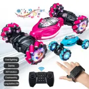2.4Ghz Gesture Sensor RC Stunt Car 4WD Remote Control 360° Spins Twist Drift Car