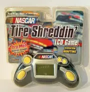 Nascar Tire Shreddin' LCD Game Featuring Drafting Techno Source NOS 2005