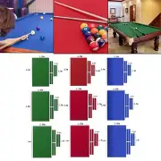 Pool Table Felt Worsted Wool Billiard Cloth w/ Pre-Cut Rails for 7/8/9 ft Table