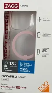 LOT OF 80 - ZAGG Piccadilly Snap Case For iPhone 14 Pro 6.1" (MagSafe)